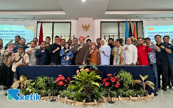 Thumbnail Berita - FISIP UB Gandeng 45 Pilar Demokrasi, Siap Jadi Pusat Gerakan Strategis di Jawa Timur