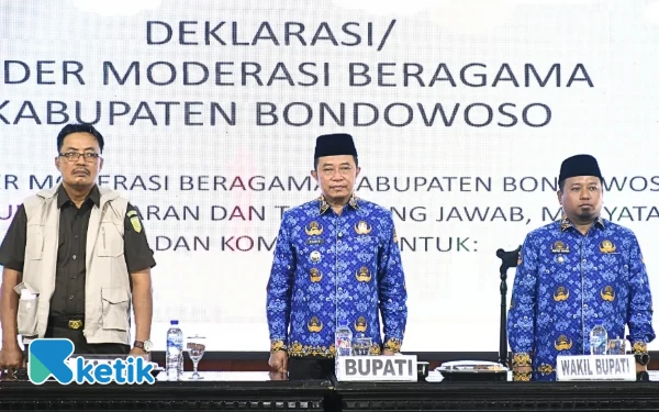 Thumbnail Berita - Bondowoso Kukuhkan Kader Moderasi Beragama, Perkuat Upaya Cegah Konflik Ideologis