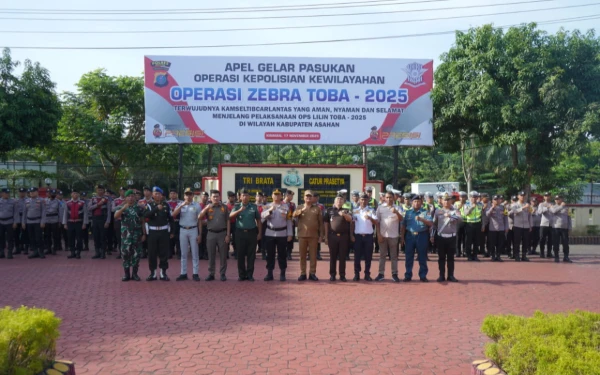 Operasi Zebra Toba 2025 Dimulai, Polda Sumut Ajak Ciptakan Lalin yang Lebih Aman dan Tertib