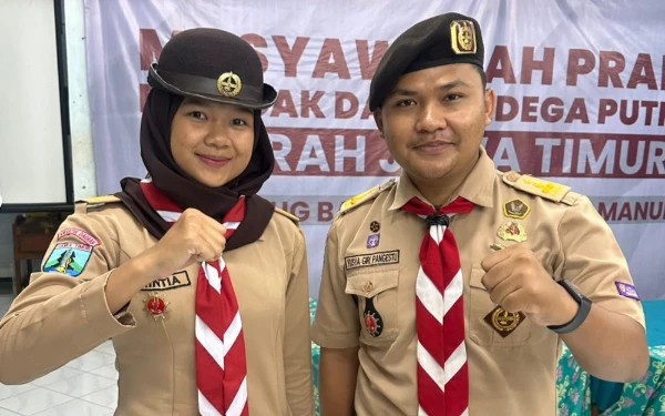 DKD Pramuka Jatim Punya Nakhoda Baru! Begini Proses Terpilihnya Kak Yusya
