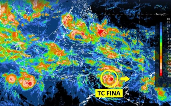 BMKG: Siklon Tropis FINA Terbentuk, Cuaca Ekstrem Ancam Wilayah Timur Indonesia