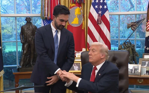 Tak Disangka! Trump dan Mamdani Bertemu di Gedung Putih, Kini Saling Dukung