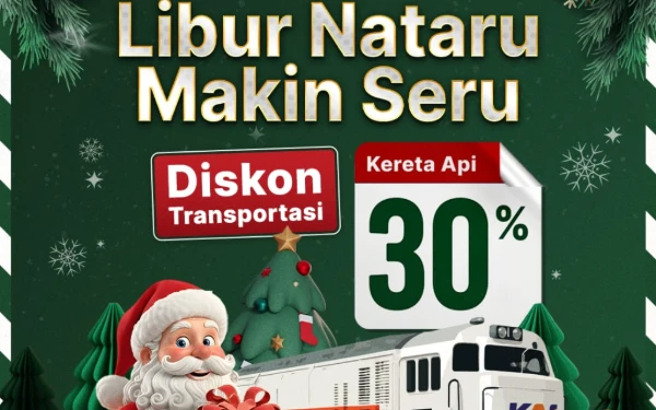 Thumbnail Berita - KAI Daop 7 Madiun Diskon Tiket 30 Persen di Libur Nataru, Ini Daftarnya