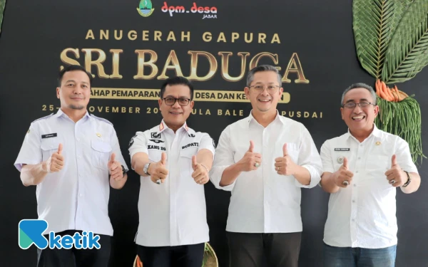 Thumbnail Berita - Jadi Desa Percontohan Antikorupsi KPK, Bupati Bandung Optimistis Desa Cibiru Wetan Juara Pertama Anugerah Gapura Sri Baduga Tingkat Jawa Barat