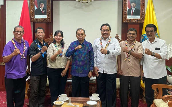 Thumbnail Berita - Gubernur Bali Dukung Penuh Jambore Daerah Gerakan Pramuka Bali Tahun 2025
