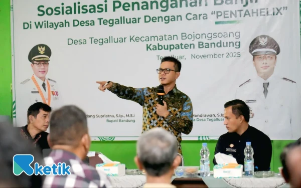 Thumbnail Berita - Atasi Banjir, Bupati Bandung Ancam Cabut Izin Usaha Bagi Perusahaan yang Tidak Penuhi Kewajiban Perda RTRW