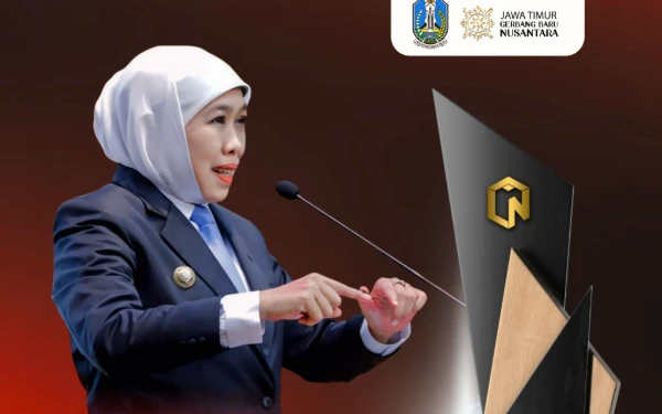 Thumbnail Berita - Khofifah Efek! Kebijakan Jatim Raih Penghargaan Nasional, Bukti Nyata Kesejahteraan Meningkat