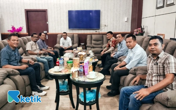 Panitia Konferensi IX PWI Labuhanbatu Audiensi, Bupati Labusel Sambut Baik dan Siap Bentuk Perwakilan Baru