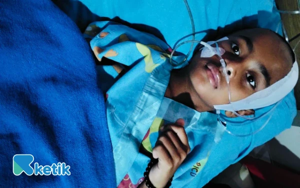 Thumbnail Berita - Pelajar asal Pacitan Alami Pendarahan Otak, Keluarga Terdesak Biaya Pengobatan