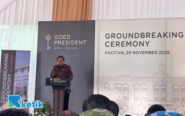 Thumbnail Berita - Investasikan Rp100 Miliar, Goed President Hotel Resmi Dibangun di Pacitan