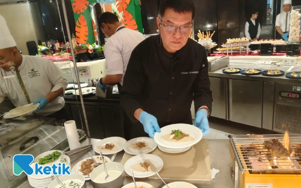 Thumbnail Berita - Mencicipi Mexican Beef Rib Ala Chef Vindex, Daging Lembut Berpadu Gurih Saus Salsa Menyatu di Mulut