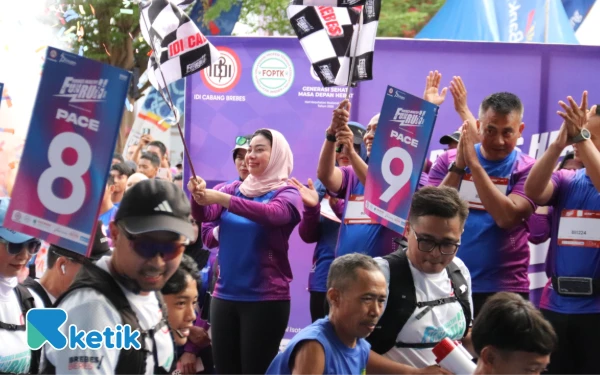 Thumbnail Berita - Ribuan Peserta Banjiri Brebes Healthy Fun Run 2025 yang Digagas IDI ‎