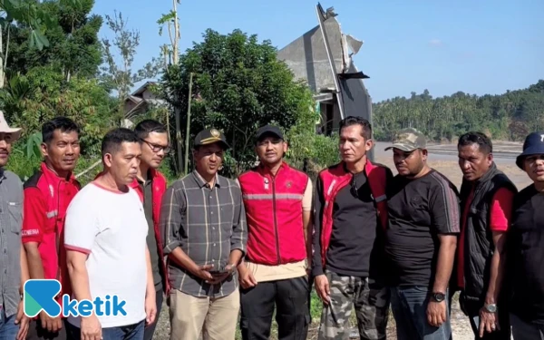56 Rumah Warga Hanyut, Jamaluddin Idham Tinjau Dampak Banjir Bale Panah Bireuen