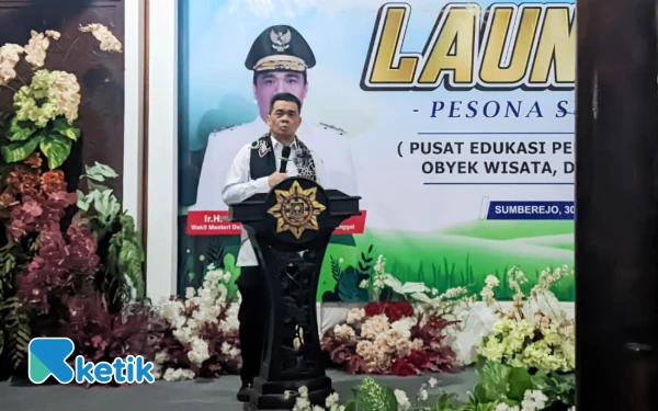 Thumbnail Berita - Padukan Wisata hingga Pertanian Modern, Wamendes PDT RI Resmikan Pesona Sumberejo Pacitan