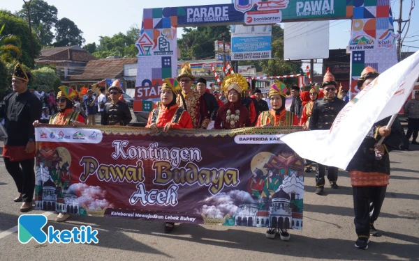 Thumbnail Berita - Dari Serambi Mekah ke Lebak Ruhay, Bapperida Lebak Bawa Semangat Aceh di Pawai HUT Ke-197