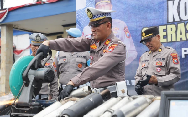 43 Ribu Pelanggar di Kota Kediri Terjaring Operasi Zebra Semeru 2025