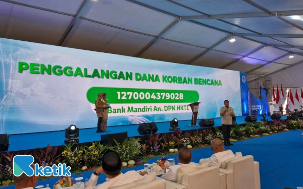 Spontan! Ketum HKTI Sudaryono Sumbang Rp500 Juta untuk Korban Bencana Sumatera saat Temu Tani Nasional