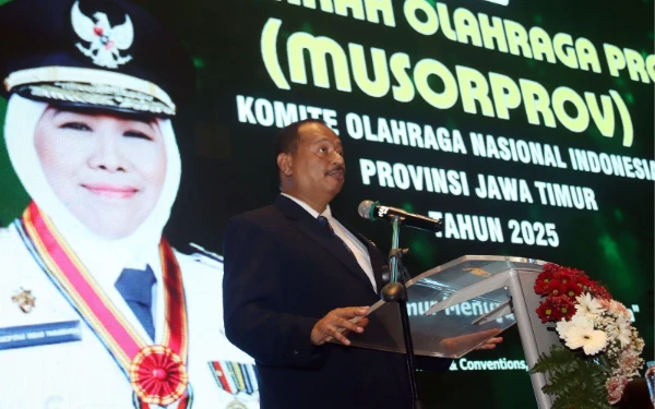 Thumbnail Berita - Muhammad Nabil Kembali Pimpin KONI Jatim, Target Tingkatkan Prestasi Atlet