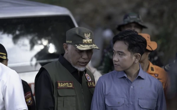 Wapres Gibran Tinjau Korban Bencana di Kabupaten Agam Sumbar