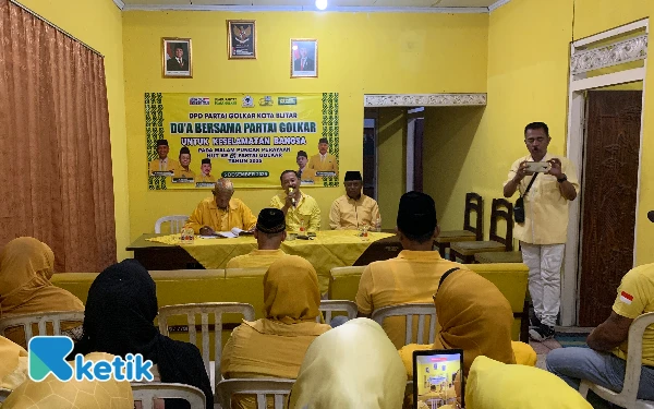 Doa dari Kota Blitar: Ketika Ulang Tahun Partai Golkar Menjadi Ruang Empati untuk Bencana Sumatera