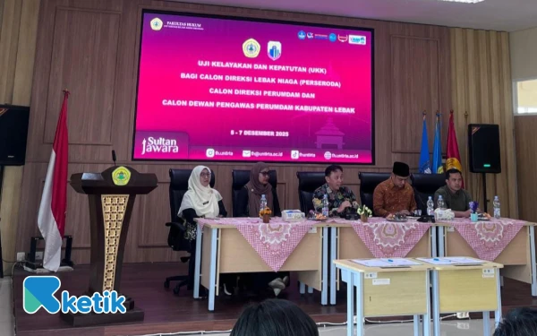 Thumbnail Berita - Cegah 'Mahar Politik', 11 Kandidat Direktur BUMD Lebak Ikuti Uji Kelayakan dan Kepatutan (UKK) di Untirta