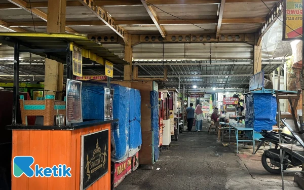 Thumbnail Berita - Gate Parkir Geser Delman dan Odong-odong, PKL Alun-alun Kota Batu Menjerit