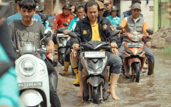 Wali Kota Palembang Cek Lokasi Banjir dan Targetkan 3.067 RTLH Rampung 2026