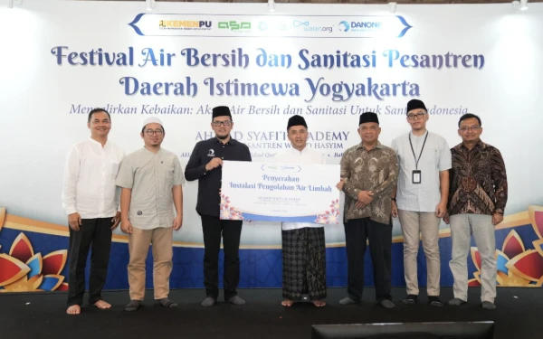 Bupati Sleman Buka Festival WASH, Dukung Pemenuhan Air Bersih dan Sanitasi di Pesantren