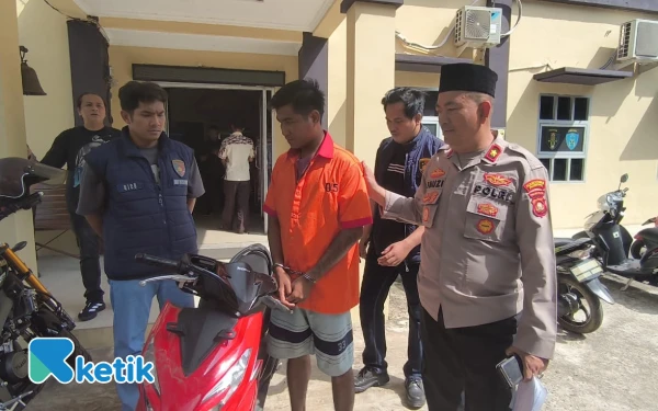 Motor Teman Digelapkan, Residivis Kasus Pembunuhan Ditangkap Saat Kabur ke Indralaya