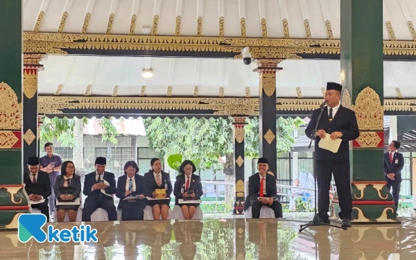 Komitmen Tata Kelola dan Pelayanan, Bupati Sleman Lantik Ratusan Pejabat dan Kepala Sekolah