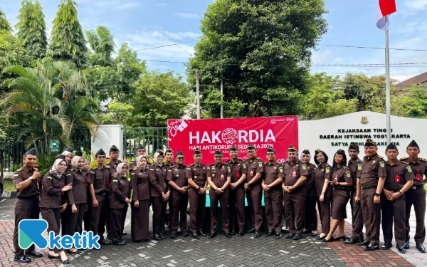 Kejati DIY Amankan Rp4,5 Miliar Kerugian Negara dari Kasus Korupsi Sepanjang 2025