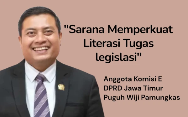 Thumbnail Berita - Tren Wisata Parlemen ke DPRD Jatim Meningkat, Puguh Wiji Pamungkas: Implikasi Positif terhadap Kualitas Demokrasi