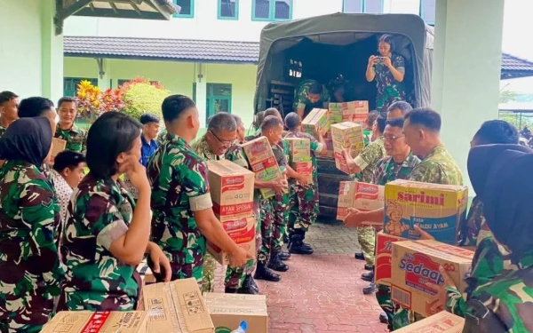 Bencana Aceh-Sumatera: Kodam IV/Diponegoro Kerahkan 40 Truk Logistik ke Jakarta