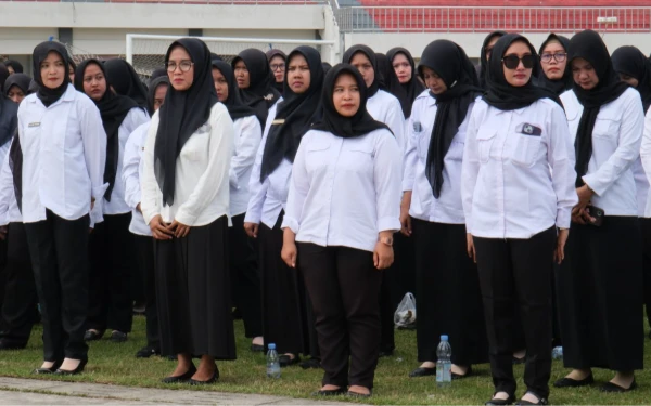 3.352 PPPK Paruh Waktu di Pemalang Resmi Terima SK Pengangkatan, Bupati Tekankan Junjung Loyalitas