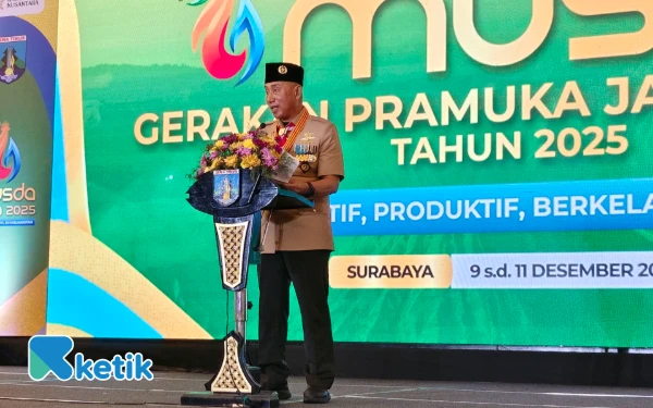 Kembali Dipercaya Pimpin Pramuka Jatim, Kak Arum Sabil Siap Jalankan Amanah