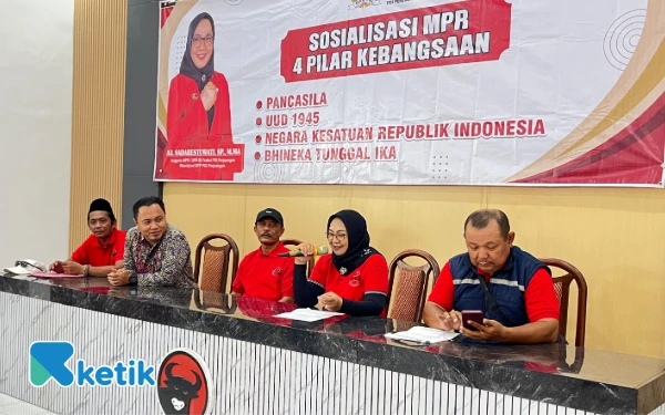 Anggota DPR RI Sadarestuwati Ajak Kader PDIP Jombang Perkuat Pengamalan Empat Pilar Kebangsaan