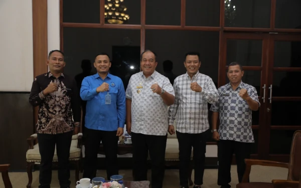 Bupati Asahan Terima Kunjungan Staf Khusus Kementerian Kelautan dan Perikanan RI