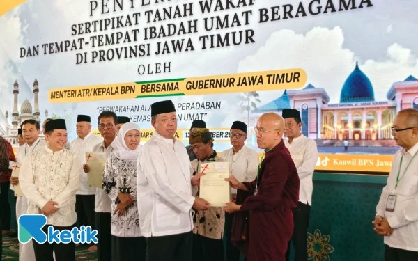 Thumbnail Berita - Menteri ATR BPN Nusron Wahid Minta Sertifikat Tahun 1961 hingga 1997 Dimutakhirkan, Ini Alasannya