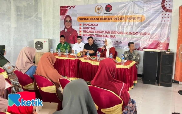 Sadarestuwati Ajak Warga Jombang Perkuat Wawasan Kebangsaan Lewat Empat Pilar