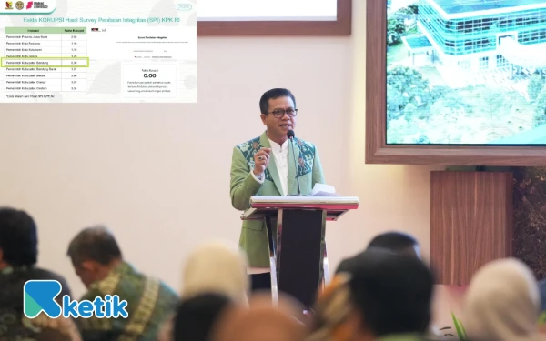 Thumbnail Kabupaten Bandung Ranking 1 se-Jawa Barat Penilaian MCSP KPK RI 2025 dan Zero Korupsi