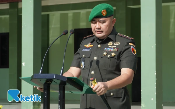 Dandim Bojonegoro Pimpin Upacara Peringatan Hari Juang TNI AD 2025