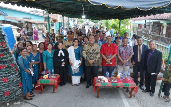 Bupati Asahan Hadiri Perayaan Natal STM Dalihan Natolu