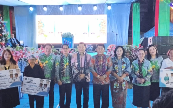 Gubernur Sulut Hadiri Ibadah Natal Pemkot Bitung, Tegaskan Pentingnya Kebersamaan dan Kewaspadaan Jelang Nataru