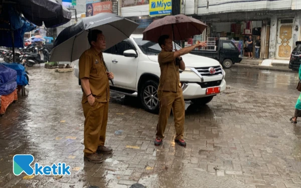 Pj. Sekda Lebak Tinjau Pasar Rangkasbitung, Pastikan Penataan Stasiun KA Tidak Ganggu Aktivitas Pasar