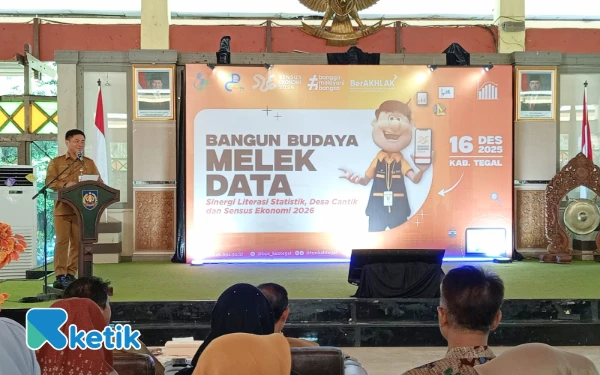BPS Tegal Targetkan 20 Desa Mandiri Data dan Siapkan Sensus Ekonomi 2026