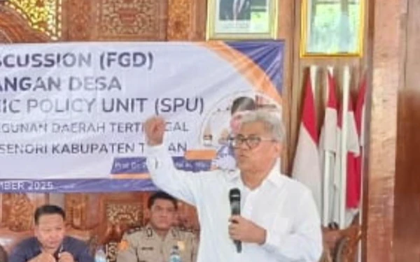 Dana Desa Harus Berdampak Nyata, Zainuddin Maliki Ingatkan 20 Persen untuk Swasembada Pangan