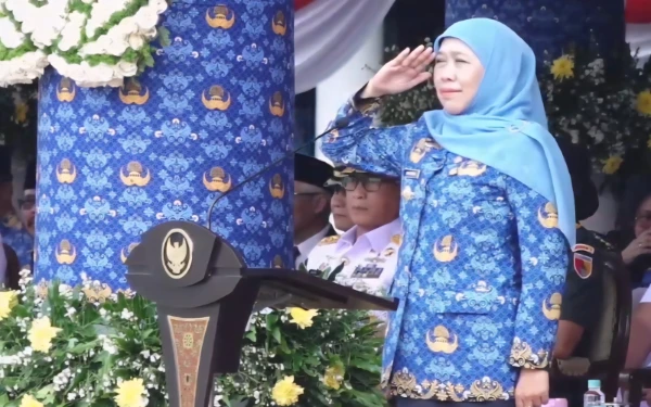 Thumbnail Berita - Gubernur Khofifah Transformasi KORPRI Jatim Jadi SIAGA: ASN Wajib Adaptif Atau Ketinggalan Kereta!