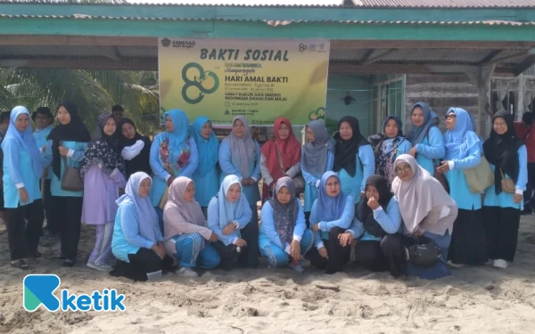 Peringatan Hari Amal Bhakti, Kemenag Aceh Singkil Gelar Bakti Sosial di Masjid At-Taqwa