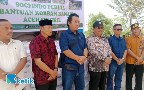 PT. Socfindo Kebun Lae Butar Kembali Salurkan 3 Ton Beras
