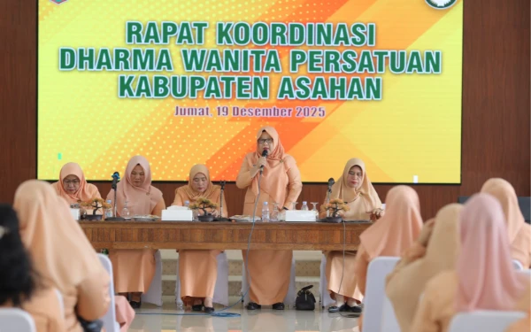 Rakor Akhir Tahun, DWP Asahan Perkuat Peran Keluarga dan Kepedulian Sosial